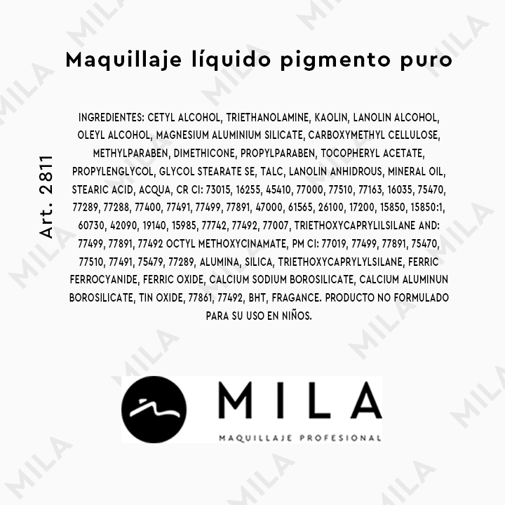 Maquillaje Líquido Pigmento Puro - imagen 2