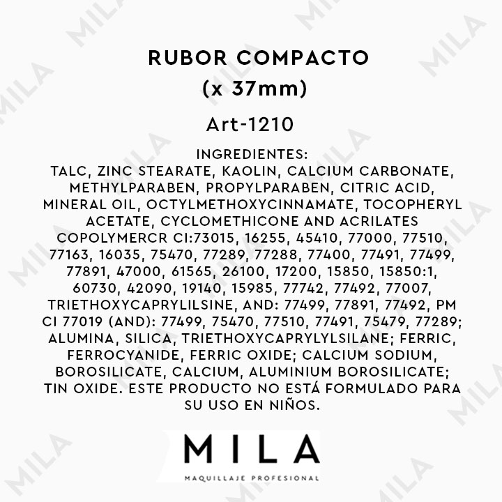 Rubor Compacto (x 37mm) - imagen 2