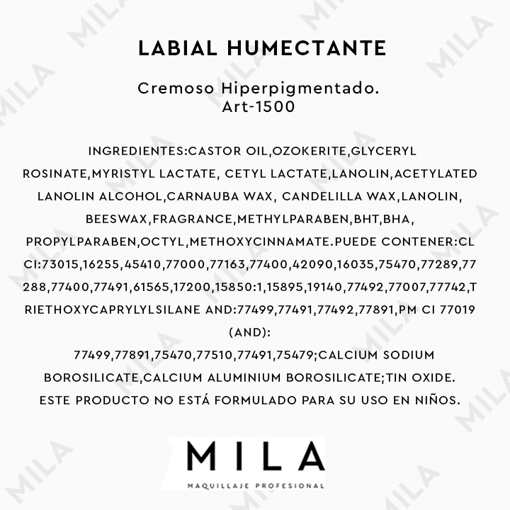 Labial Humectante -Cremoso Hiperpigmentado- - imagen 3