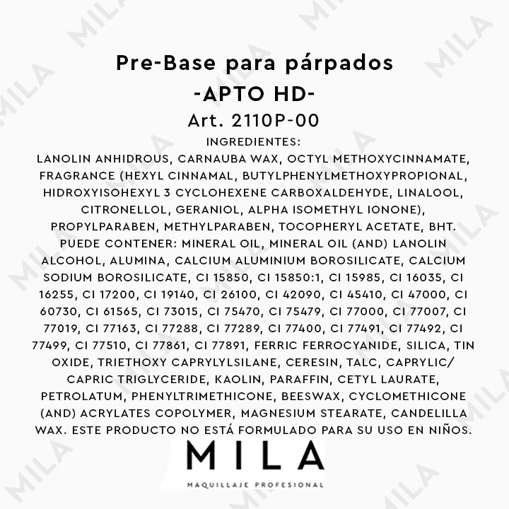 Pre Base para párpados - Apto HD - imagen 2