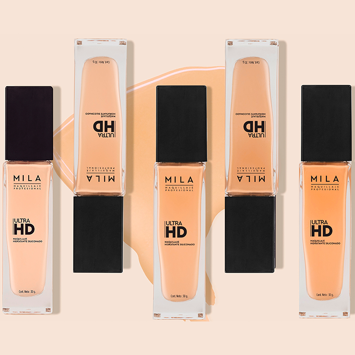 Maquillaje Hidratante Siliconado - HD.