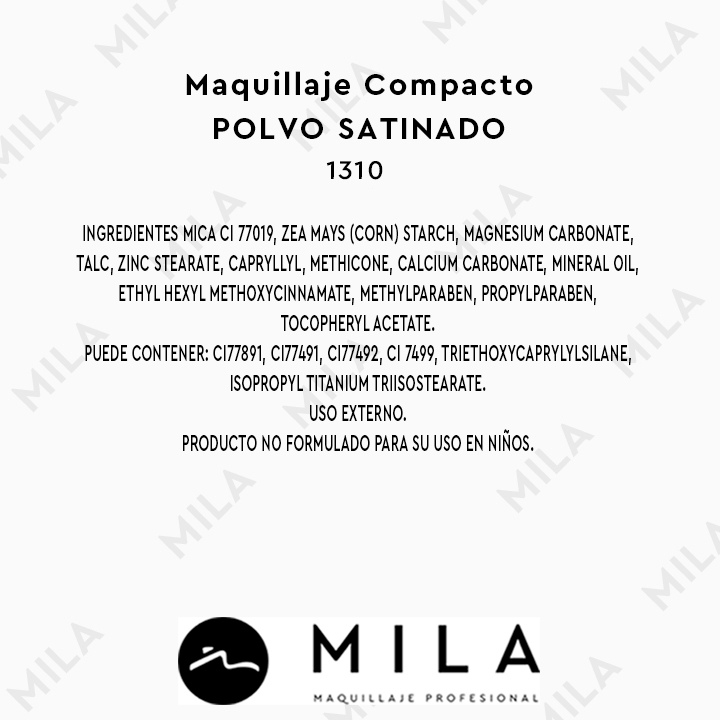 MAQUILLAJE COMPACTO POLVO SATINADO - imagen 3