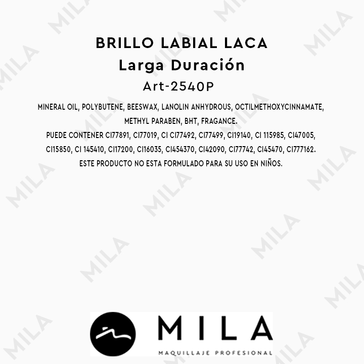 Brillo Labial Laca Larga Duración - imagen 3