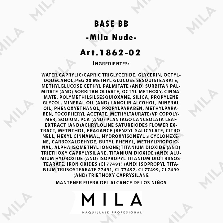 Base Mila BB Nude - imagen 3