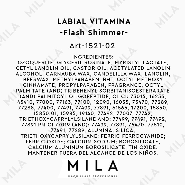 Labial Vitamina Flash Shimmer - imagen 3