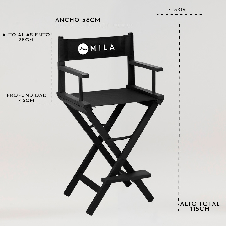 Silla de director Mila - imagen 2