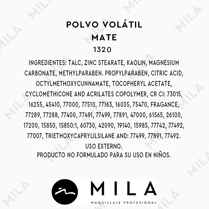Polvo Volátil Mate - imagen 3