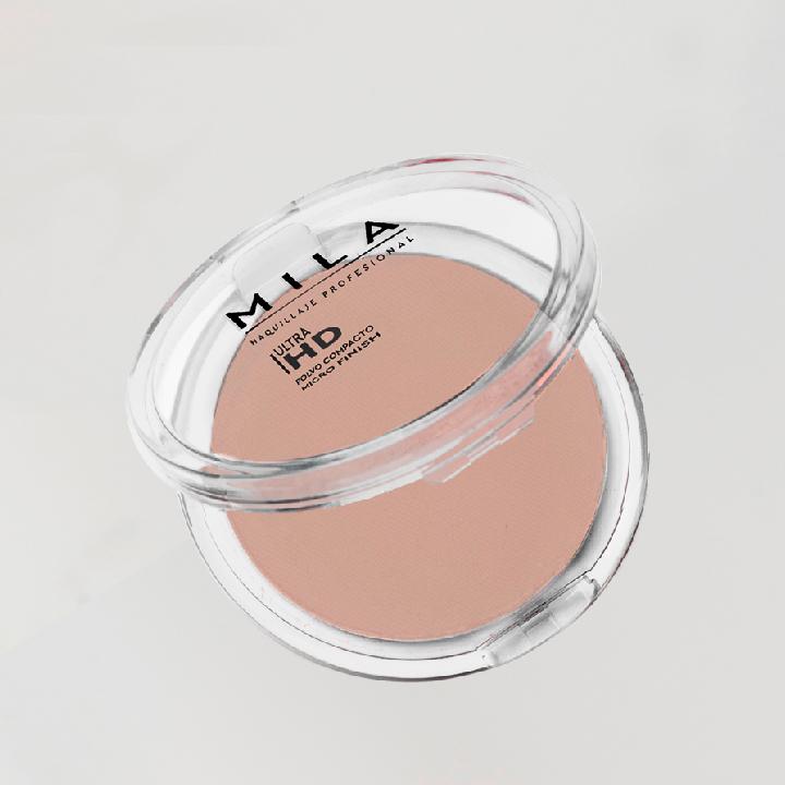 Maquillaje compacto al agua mate