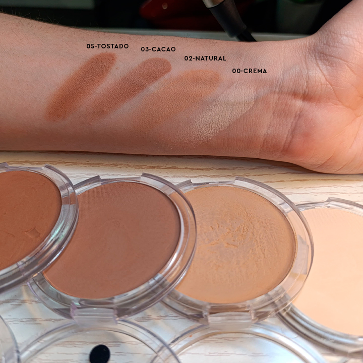 Maquillaje Compacto Polvo Mate - imagen 2